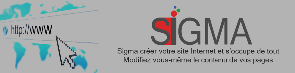 Sigma informatique ( REDON ) - Création de page internet WEB